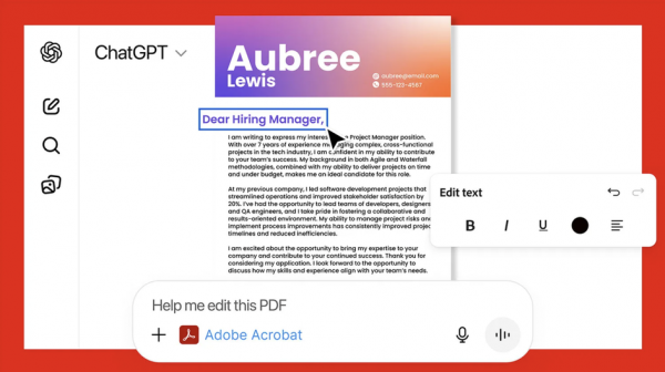 Adobe Photoshop бесплатно добавили в ChatGPT: что известно